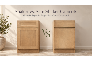 Shaker vs. Slim Shaker Cabinets: Which Style Is Right for Your Kitchen?