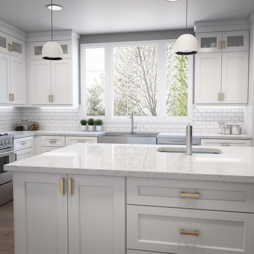 Liberty Shaker White Modern (LSWM)