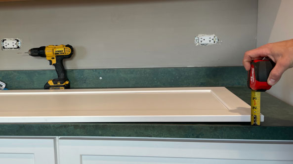 Warped door sample 1